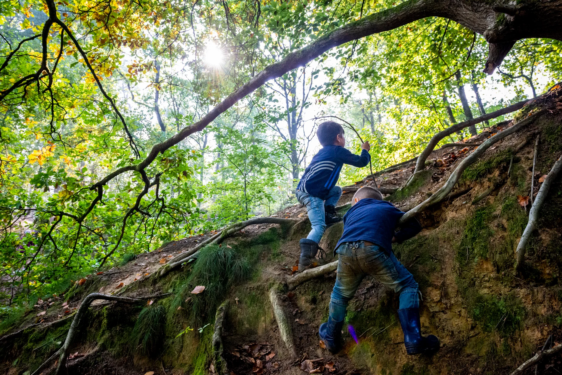 Kinderfotografie portfolio - Natuurlijke kindermomenten